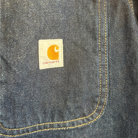 Carhartt Women's Relaxed Mid Weight Denim Jacket - Picture 4 of 5